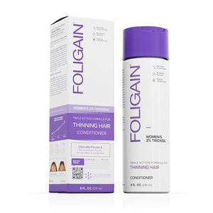 FOLIGAIN Triple Action Conditioner For Thinning Hair For Women with 2% Trioxidil - FOLIGAIN UK