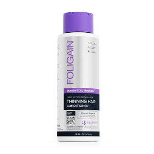 FOLIGAIN Triple Action Conditioner For Thinning Hair For Women with 2% Trioxidil 473ml - FOLIGAIN UK