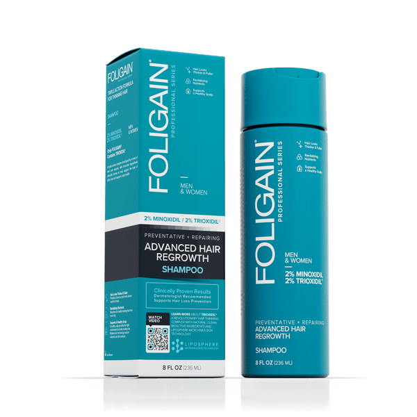 FOLIGAIN Advanced Hair Regrowth Hair Shampoo Minoxidil 2% - FOLIGAIN UK