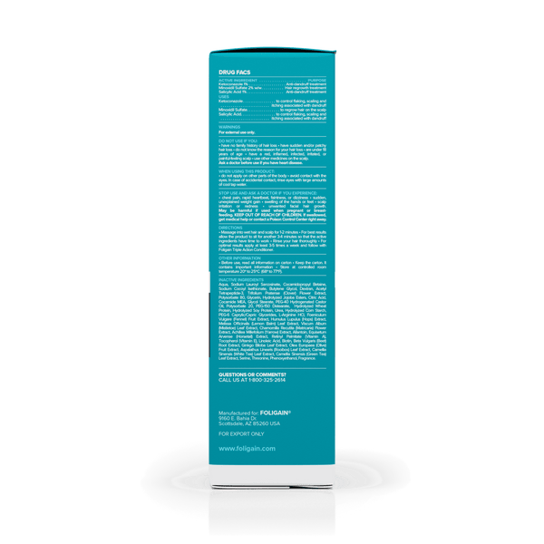 FOLIGAIN Advanced Hair Regrowth Hair Shampoo Minoxidil 2% - FOLIGAIN UK