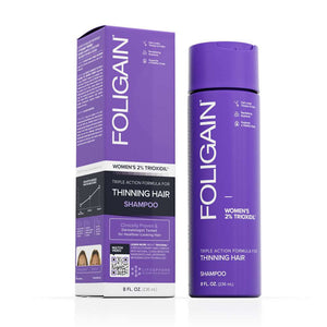 FOLIGAIN Triple Action Shampoo For Thinning Hair For Women with 2% Trioxidil - FOLIGAIN UK