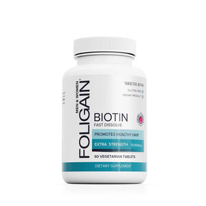 FOLIGAIN Biotin Supplement For Healthier-Looking Hair (Fast Dissolve) - FOLIGAIN UK