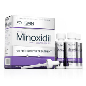 FOLIGAIN Minoxidil 2% Hair Regrowth Treatment For Women - FOLIGAIN UK