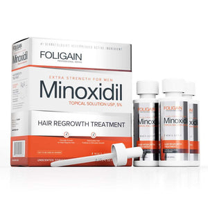 FOLIGAIN Minoxidil 5% Hair Regrowth Treatment For Men - FOLIGAIN UK